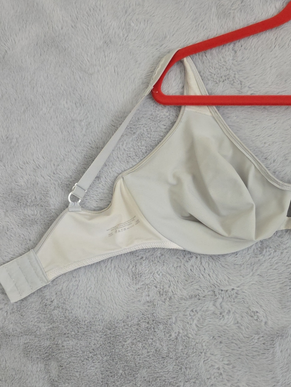 Warner's 38DD White Underwire Full Coverage Bra Everyday Comfort Support - Picture 9 of 10